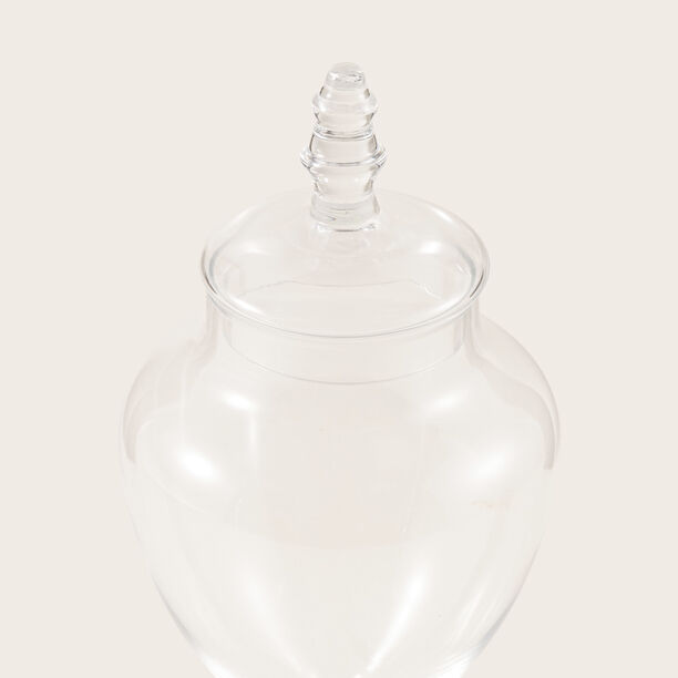 Alberto glass pear shape candy jar image number 4