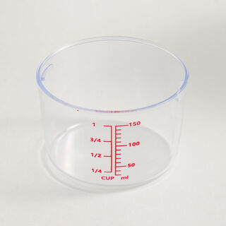 Pentola plastic grains dispenser with spout and cup 2.3L