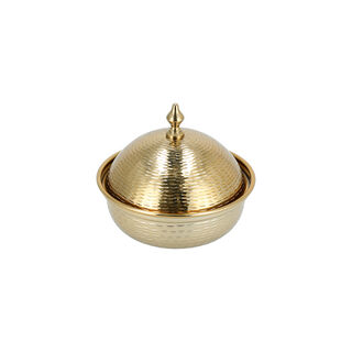 Date Bowl Steel Tamar Gold