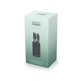 Joseph joseph elevate knives carousel set 5pc editions sage