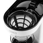 Alberto Coffee Maker Plastic Black And White 0.75 L image number 2