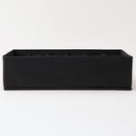 Homez Polyester Clothes Organizer, 18 Grid Black 59.5*20.5*19Cm image number 3