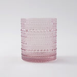 La Mesa 4 Pcs Tumbler Glass Set, Pink 8*8*10 Cm image number 4