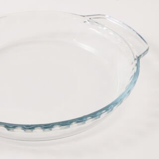 Anchor hocking clear glass pie plate 25cm
