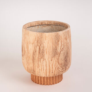 Wood planter