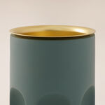 Homez ceramic oud burner Taibah collection, green10.5*10.5*10.5cm image number 2