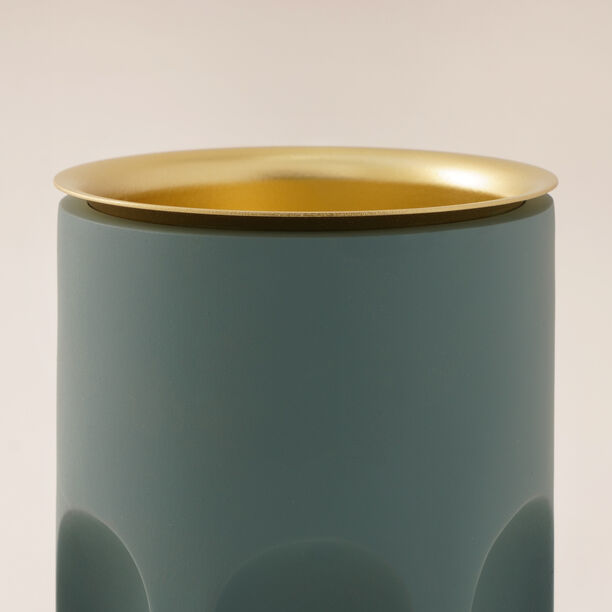 Homez ceramic oud burner Taibah collection, green10.5*10.5*10.5cm image number 2