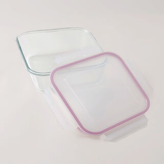 Glasslock square glass container 1200ml