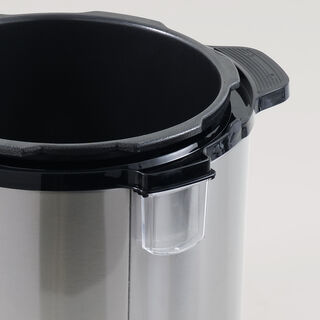 Alberto stainless steel electric pressure cooker 6L, 1000W, black