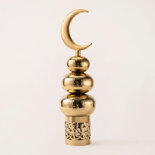 Gold metal Ramadan decoration 17*17*58 cm