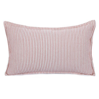 Striped peach cushion cover 30*50 cm