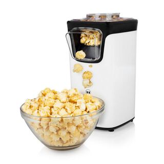 Princess Popcorn Maker, 1100W, Plastic. White Color.