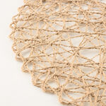 La Mesa Jute Placemat 38Cm, Beige image number 1