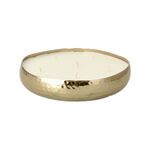 Candle Tray Hammered Gold image number 1
