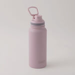 ألبرتو قارورة رياضية مزدوجة الجدار من ستانلس ستيل، وردي 800مل image number 0