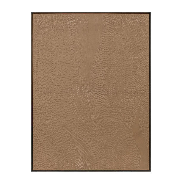 هومز لوحة جدارية كانفس، بني 90*120*4.5 سم image number 1