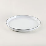 La Mesa 12pcs stoneware dinner set, ًwhite image number 5
