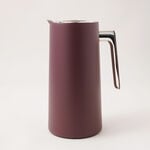Dallaty 1L red steel vacuum flask with wooden handle image number 0