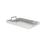 Rectangular serving tray nickel plated 48*31*6.5 cm image number 1