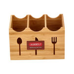 Bamboo Utensils Holder image number 2