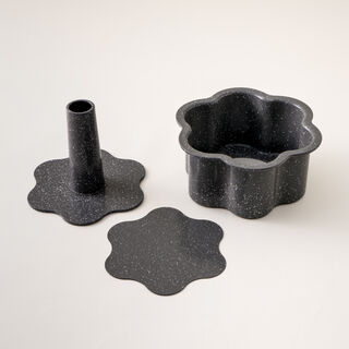 Alberto carbon steel tart pan 22cm in grey