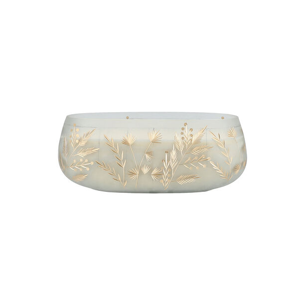 Glass Jar Candle With Fragrance Songs Of Musk And Oud Fragrance 13.3*12.7 image number 2