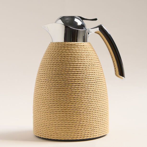 Dallaty vacuum flask beige rope 1L image number 0