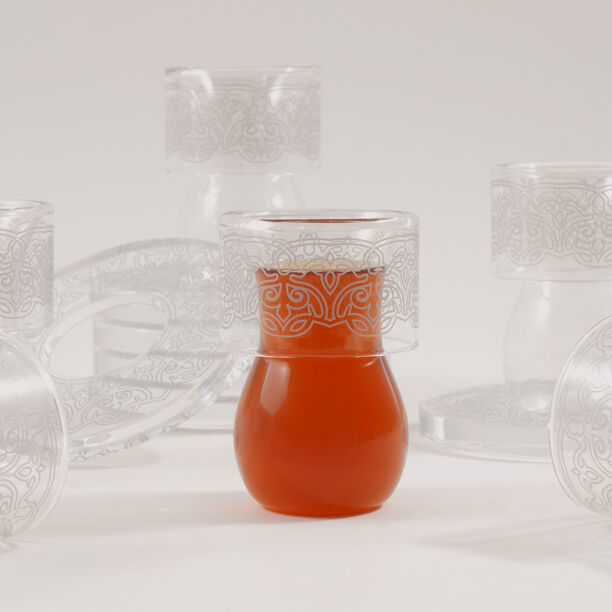 Dallaty acrylic tea cup set 12pcs image number 6