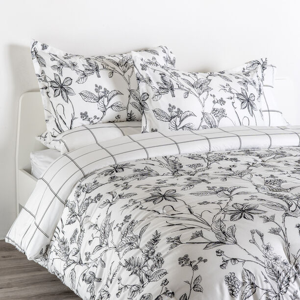 Cottage microfiber fading winter 6pc full comforter set 160*240cm image number 0