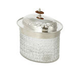 AMBRA SILVER PLATED BISCUIT BOX image number 3