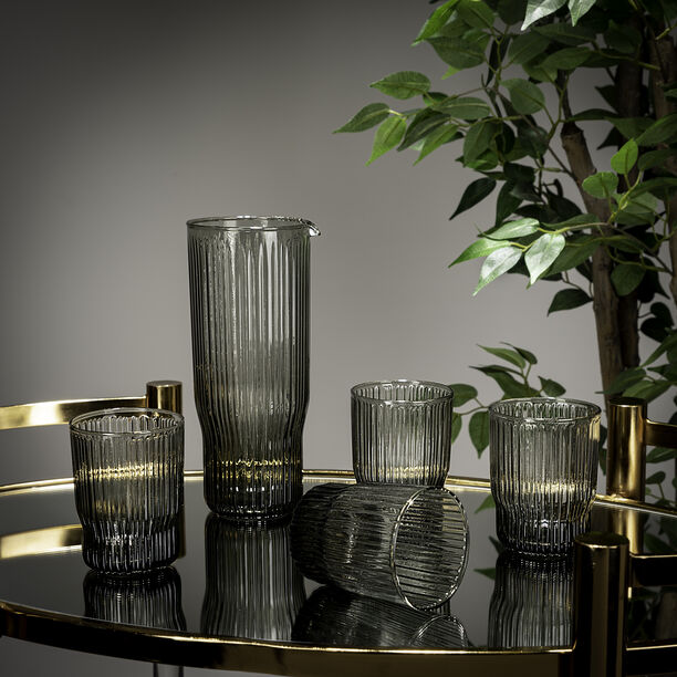 Drink Set 5 Pcs Smoke Col Tumbler 290Ml image number 4