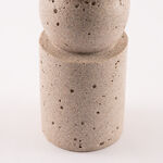 Huda Vase 9.4x9.4x25.2cm Dark Grey image number 3