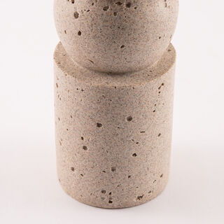 Huda Vase 9.4x9.4x25.2cm Dark Grey