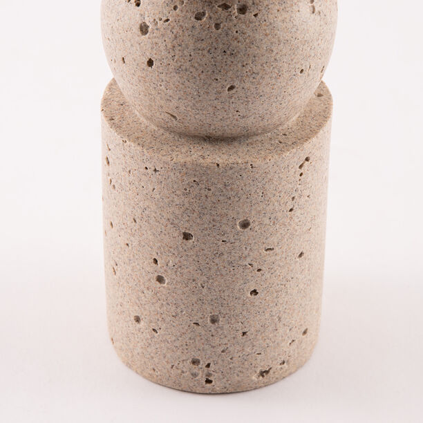 Huda Vase 9.4x9.4x25.2cm Dark Grey image number 3