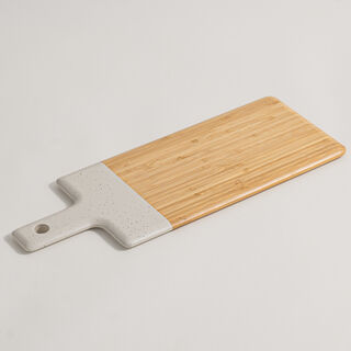 Alberto small bamboo paddle board, beige 39*15*1.5cm