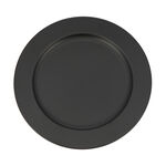 Abundance Charger Plate Black Nickel image number 1