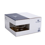 La Mesa Tumbler 4 Pieces Set Gray+Gold image number 2