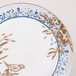 La Mesa blue porcelain 18 pc dinner set