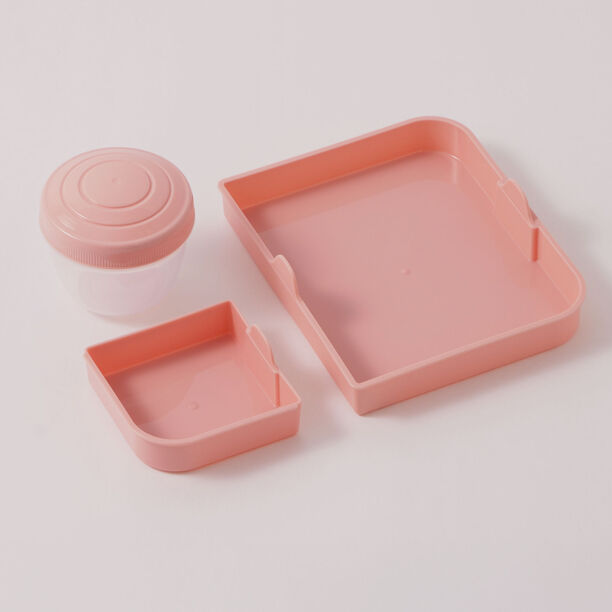 Alberto plastic salad bowl, pink 16.8*18.1*8.4cm image number 4