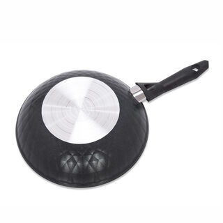 Alberto Diamond Deep Frypan 28Cm Black