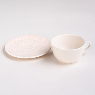 20 Piece Porcelain Dinner Set Rio Pink