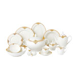 La Mesa 85 Pieces Porcelain Dinner Set image number 0