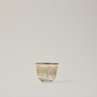 18 Piece Tea Set Gold Pattern