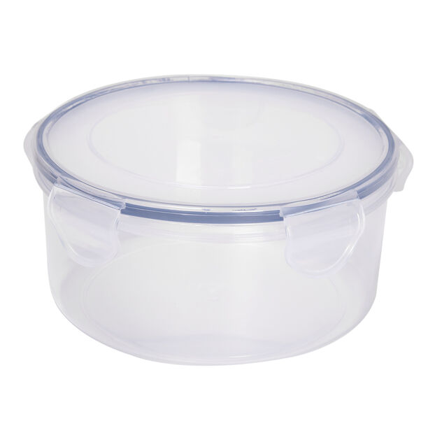 Alberto Plastic Food Saver Round Shape V:1.5L Blue Lid image number 0