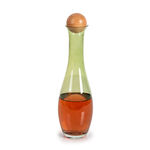 Rio Green Glass Slim Jug With Wood Lid image number 2