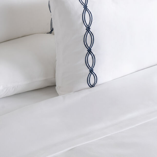3Pcs cotton duvet cover 260*220cm diana frame embroidery image number 2