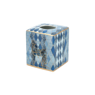 Tissue Box Plaid Horse
