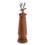 Acacia Woodpepper Grinder With Ceramic Blade Deer Theme image number 0