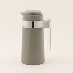 Dallaty plastic vacuum flask 1L, grey image number 0