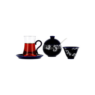 28 Pcs Arabic Tea and Coffee Set